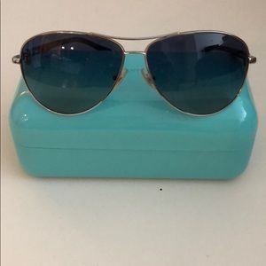 Blue Tiffany & Co. Sunglasses